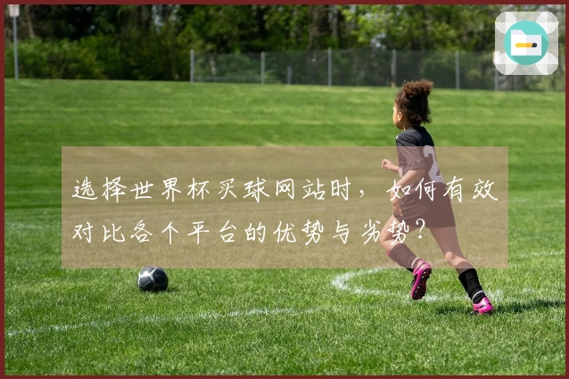 选择世界杯买球网站时，如何有效对比各个平台的优势与劣势？