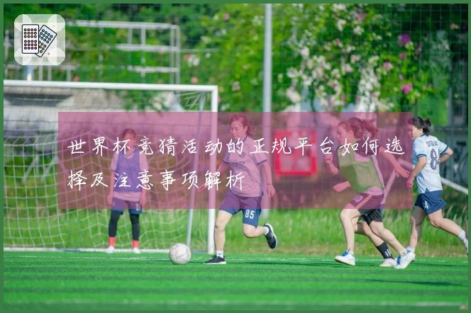 世界杯竞猜活动的正规平台如何选择及注意事项解析