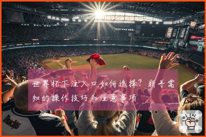 世界杯下注入口如何选择？新手需知的操作技巧和注意事项