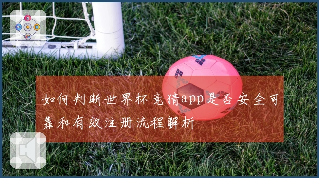 如何判断世界杯竞猜app是否安全可靠和有效注册流程解析