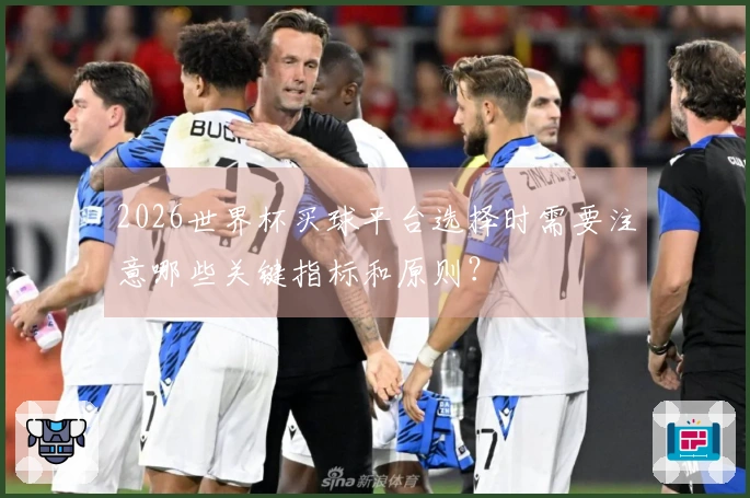 2026世界杯买球平台选择时需要注意哪些关键指标和原则？